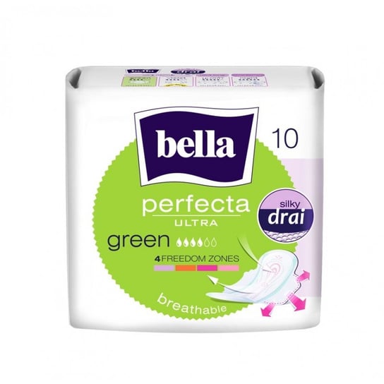 Салфетки гигиенические Bella Perfecta Ultra Green 10 шт.