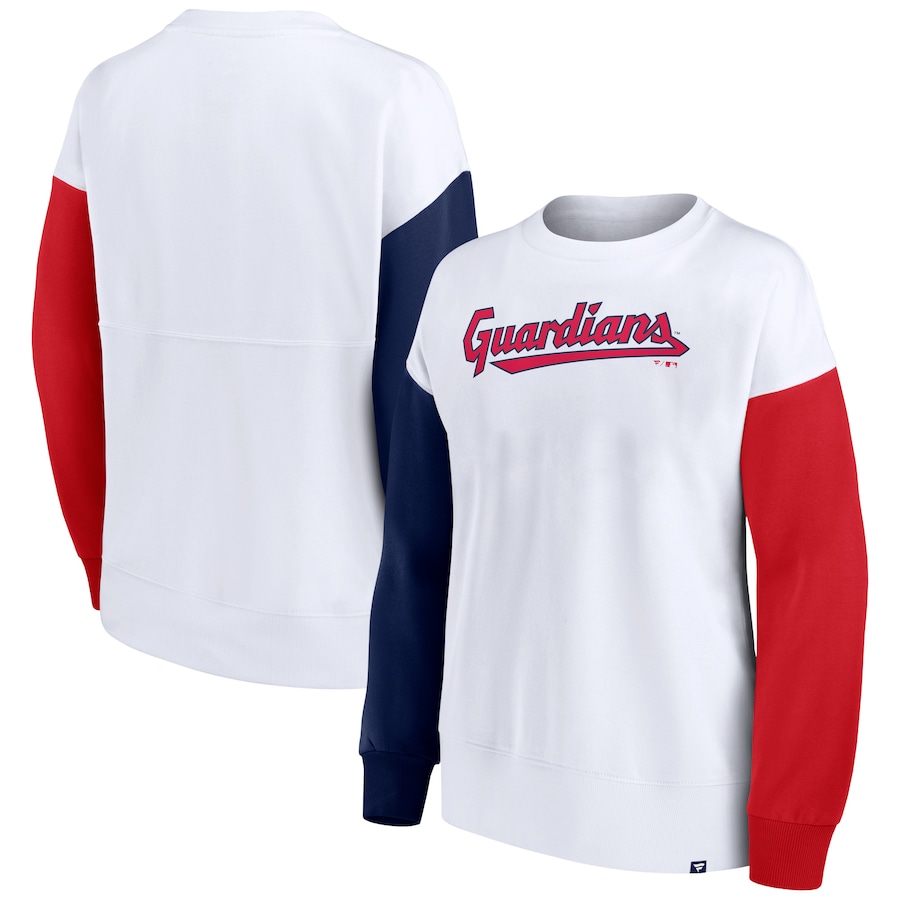 

Толстовка Fanatics Branded Cleveland Guardians, белый