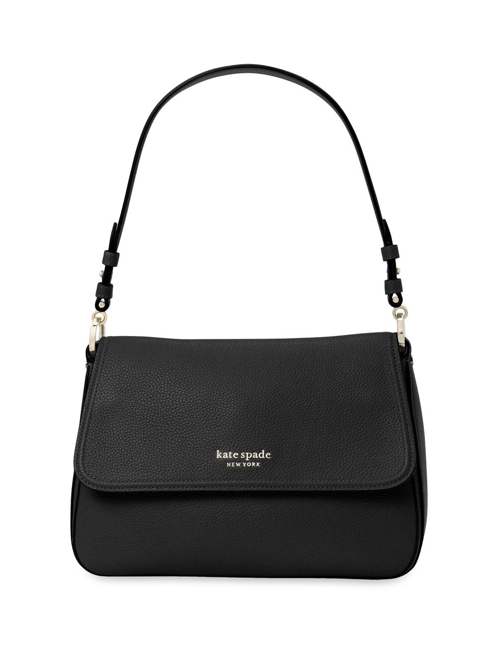 

Кожаная сумка-трансформер Hudson через плечо kate spade new york, черный