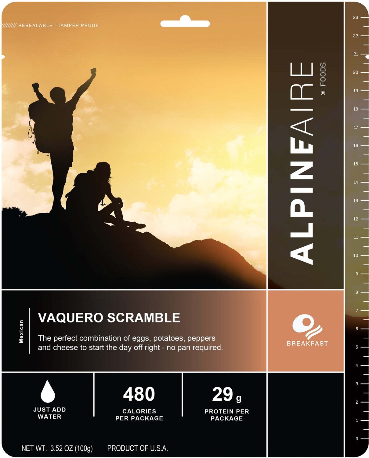 

Вакеро Скрэмбл — 1 порция AlpineAire Foods