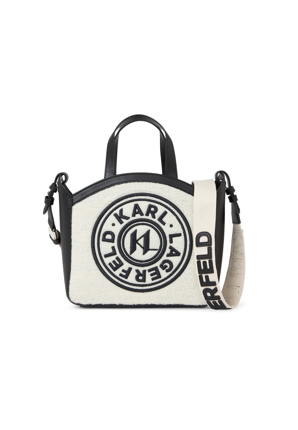 

Сумочка KARL LAGERFELD K CIRCLE SMALL, цвет white black