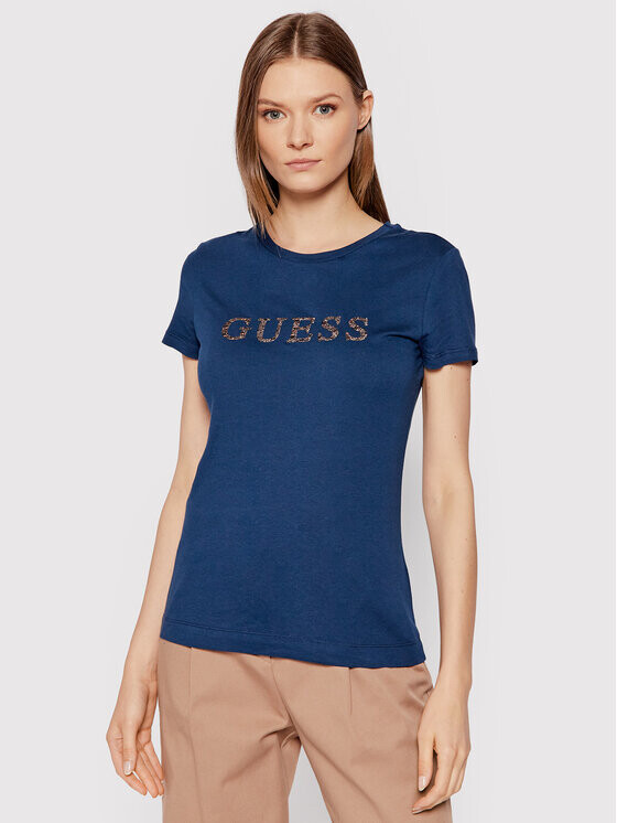 

Футболка стандартного кроя Guess, синий