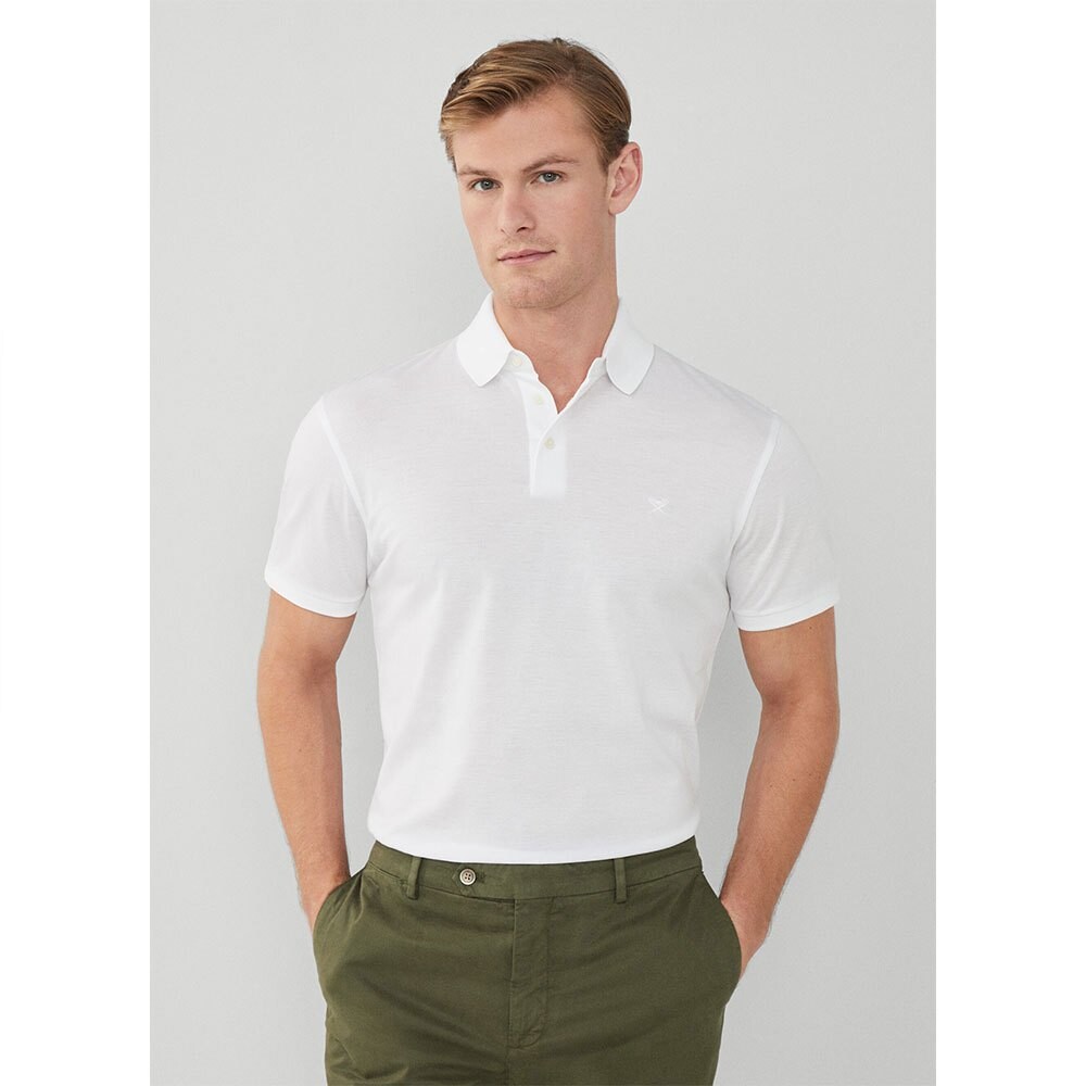 

Поло с коротким рукавом Hackett Fashioned Clr, белый