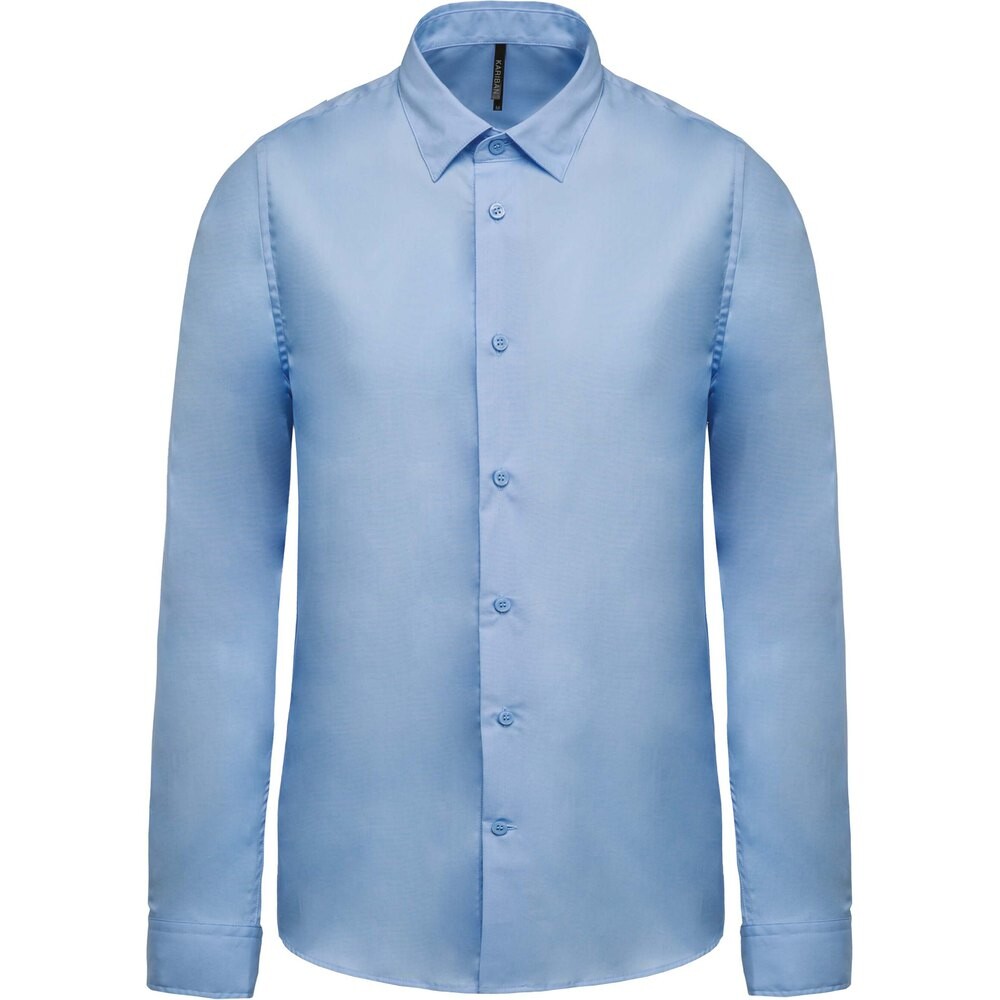 

Рубашка Kariban Cotton Popeline, серый