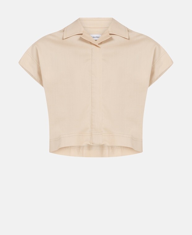 

Топ без рукавов Calvin Klein, песочный