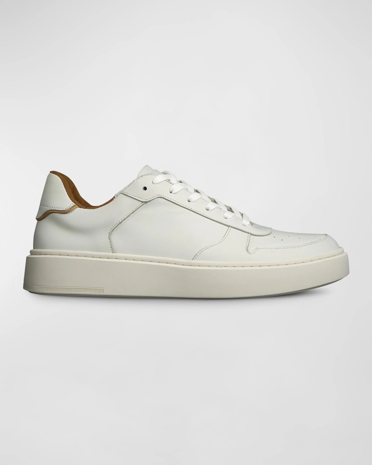 

Мужские кожаные низкие кеды Owen Allen Edmonds, цвет White