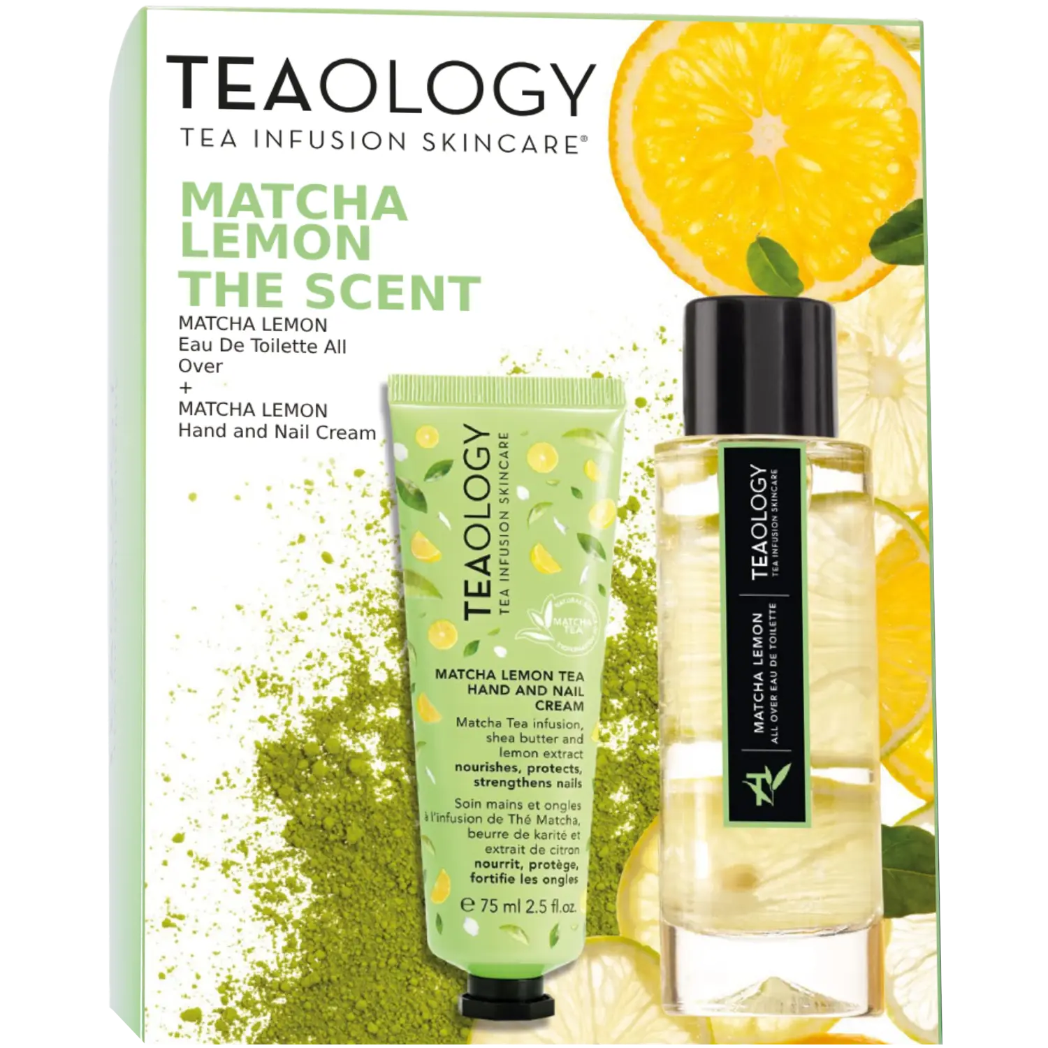 

Набор: женская туалетная вода Teaology Matcha Tea, 75 мл
