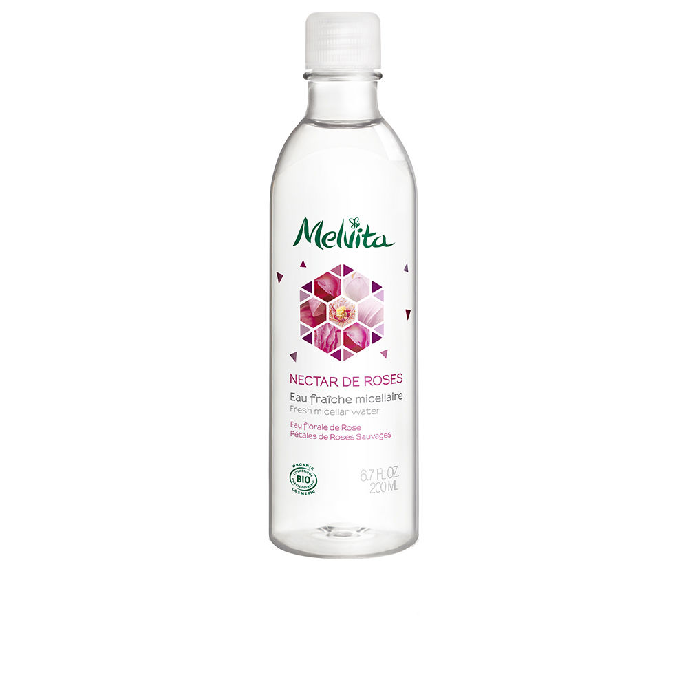 цена Мицеллярная вода Nectar de rosas agua micelar desmaquillante de rosa Melvita, 200 мл