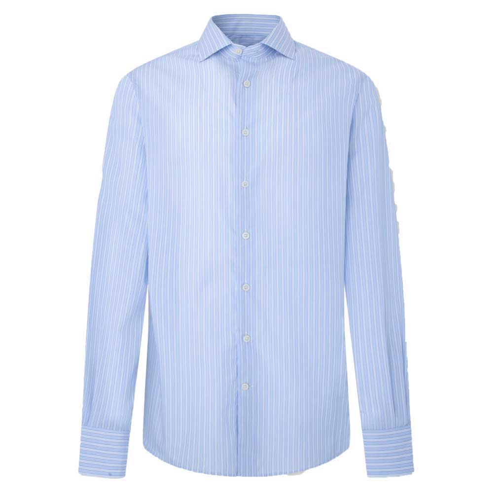 

Рубашка с длинным рукавом Hackett Smart Stripe, синий