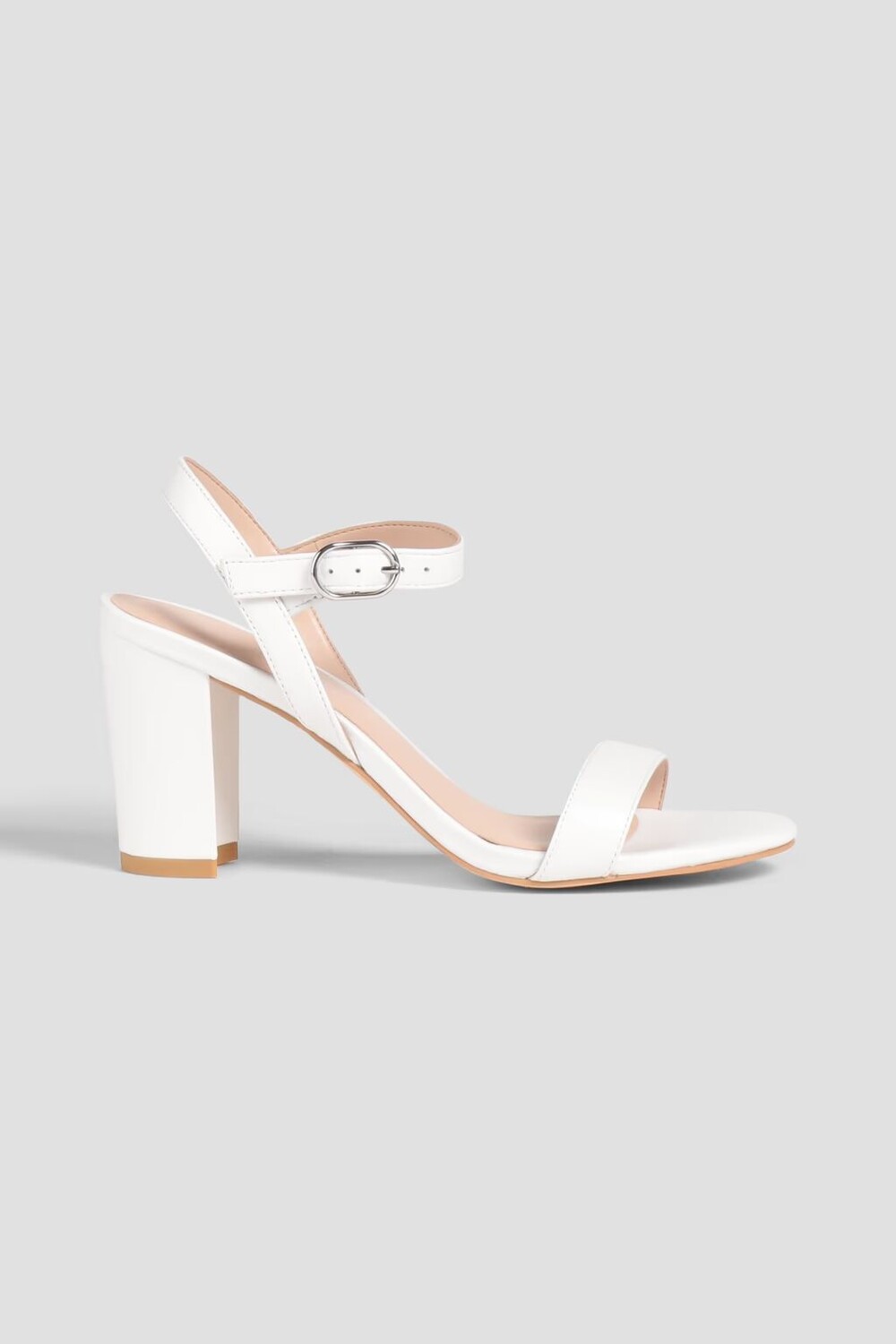 

Кожаные сандалии Dancer 75 Stuart Weitzman, белый