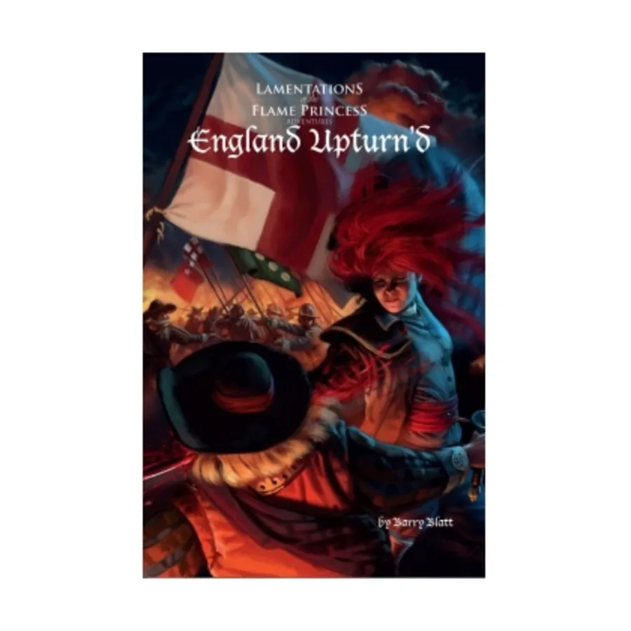 

England Upturn'd, Lamentations of the Flame Princess and Other OSR Compatible Adventures, мягкая обложка