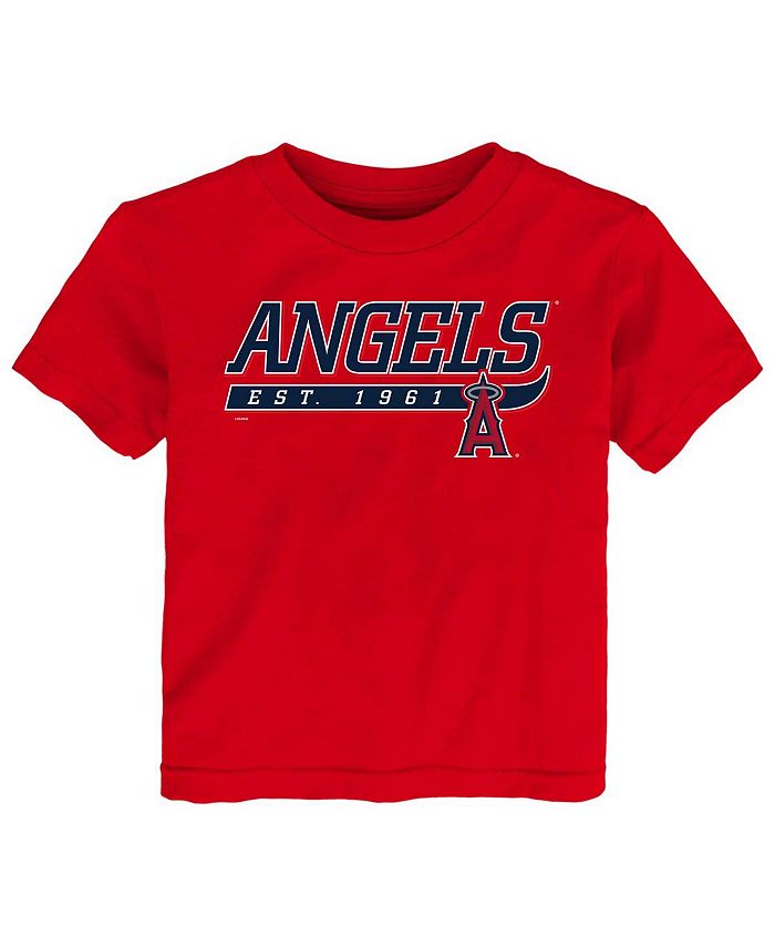 Красная футболка Los Angeles Angels Take The Lead для новорожденных Outerstuff, красный