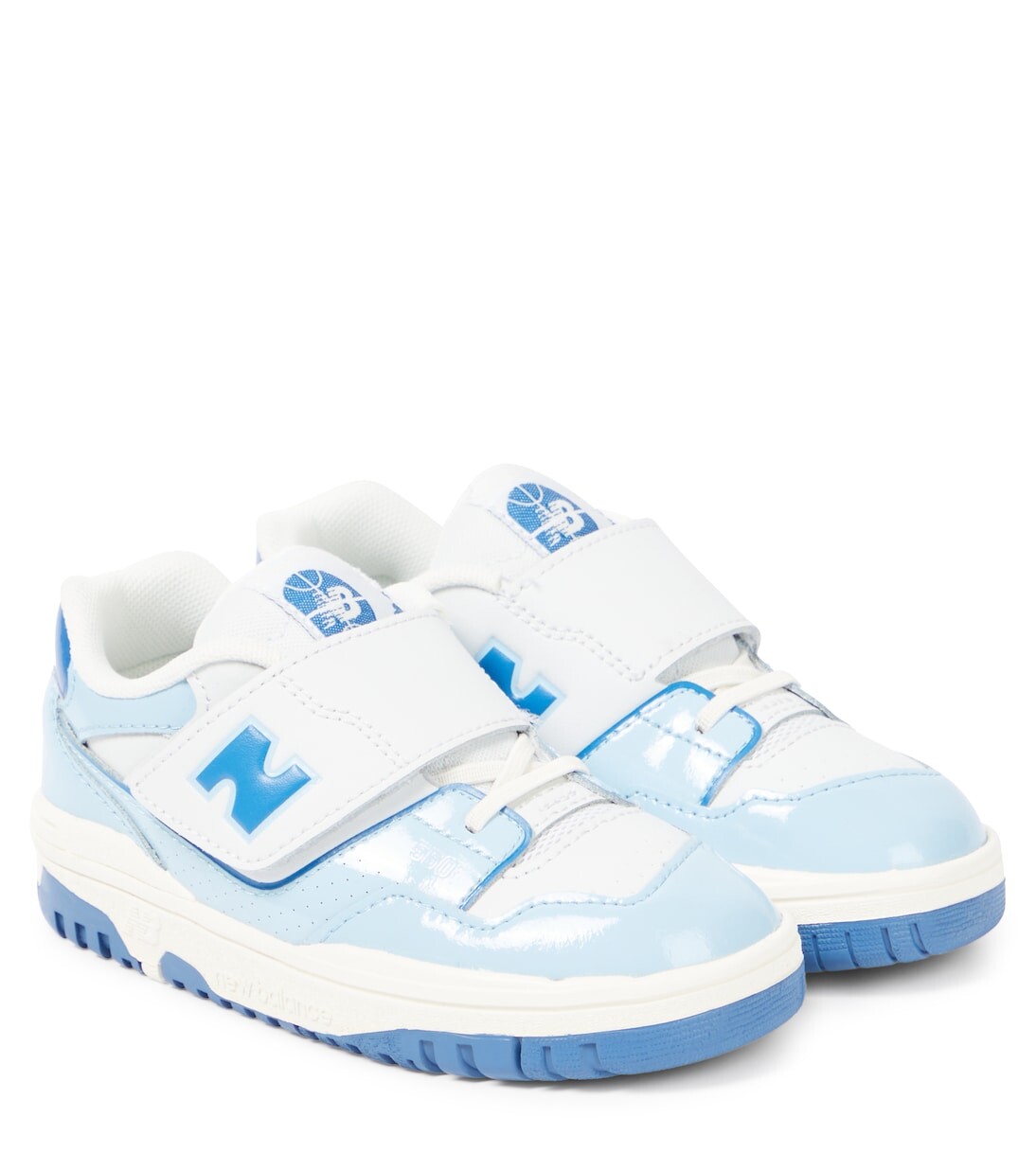

Кроссовки 550 на липучке New Balance, синий
