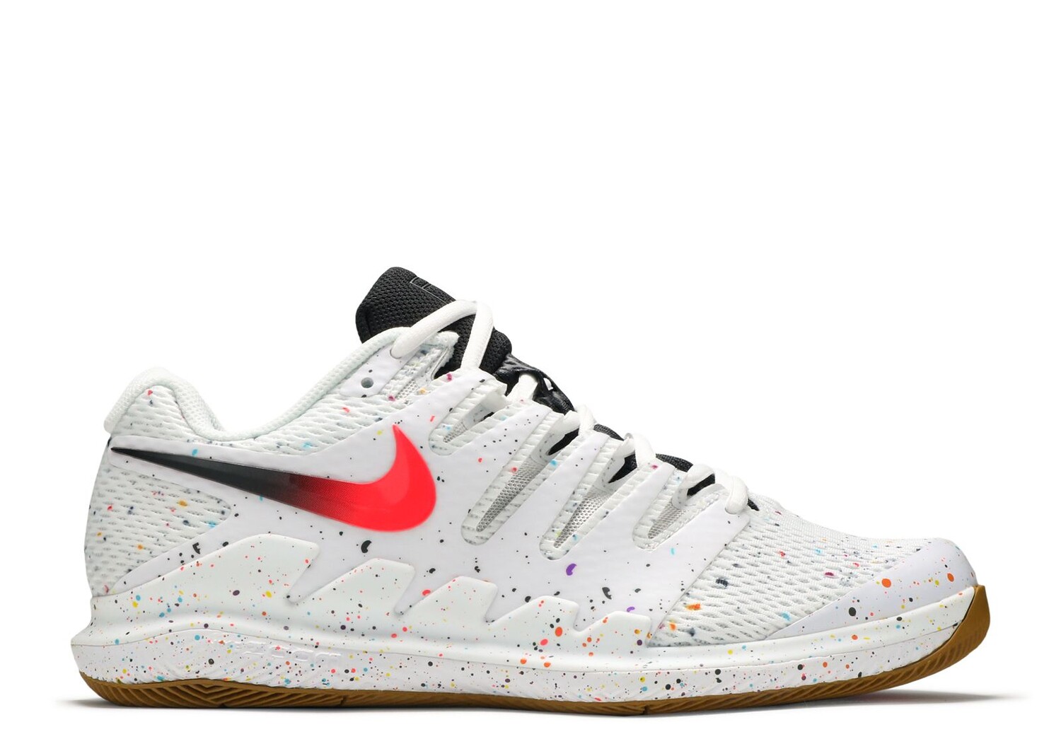 

Кроссовки Nike Court Air Zoom Vapor X Hc 'Splatter Paint', белый, Белый;серый