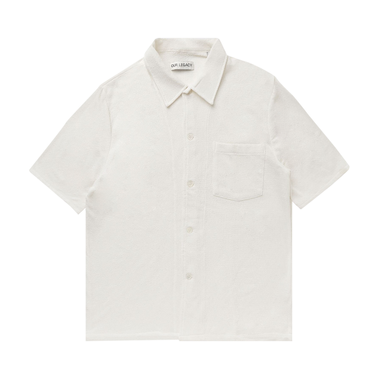 Рубашка Our Legacy Box Short-Sleeve 'White', белый