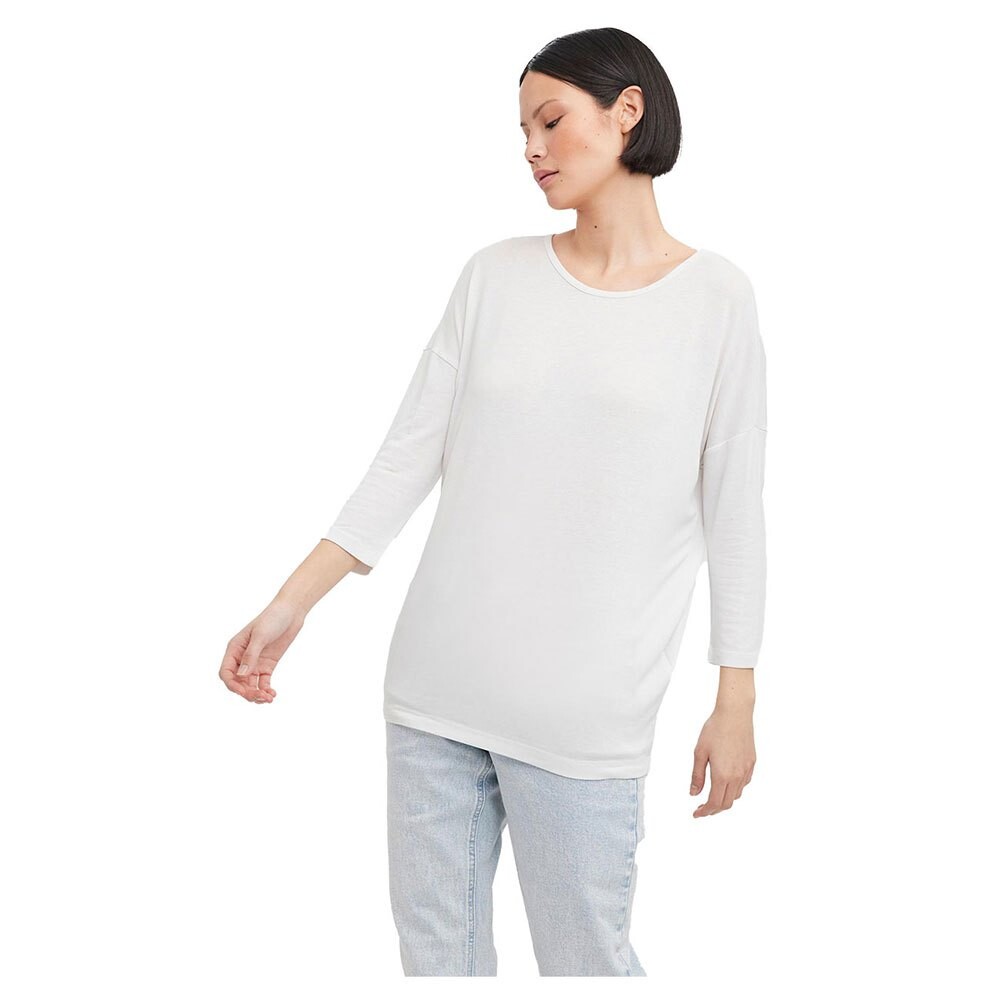

Футболка Vero Moda Carla 3/4 Sleeve Round Neck, белый