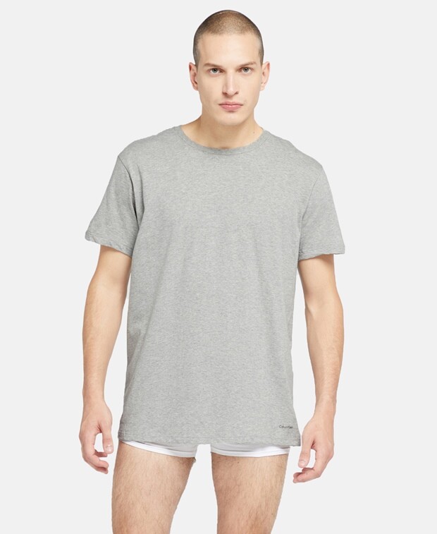 

Футболки, упаковка 3 шт. Calvin Klein, серый