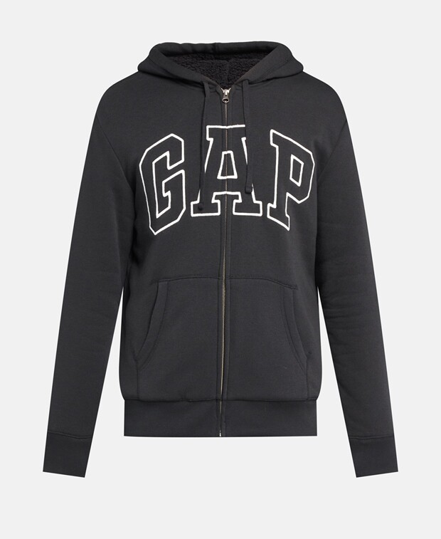 

Куртка на молнии Gap, черный