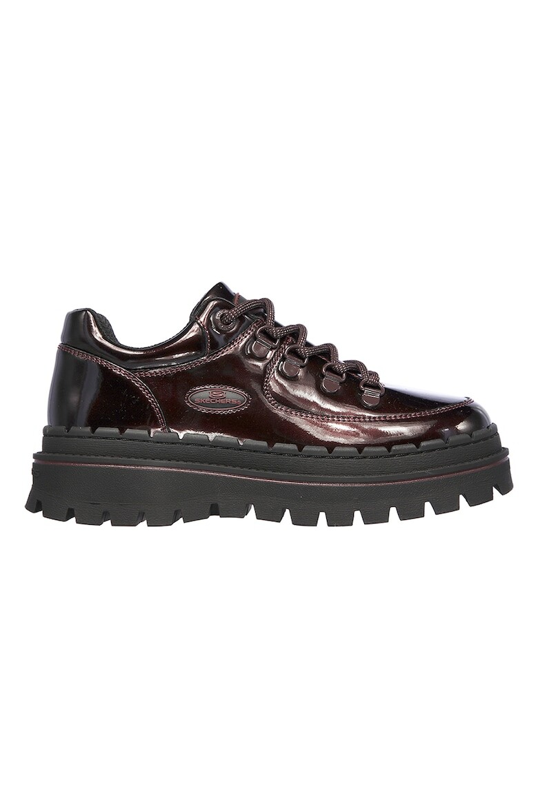 

Лакированные туфли Jammers Cool Block на шнуровке Skechers, бургундия