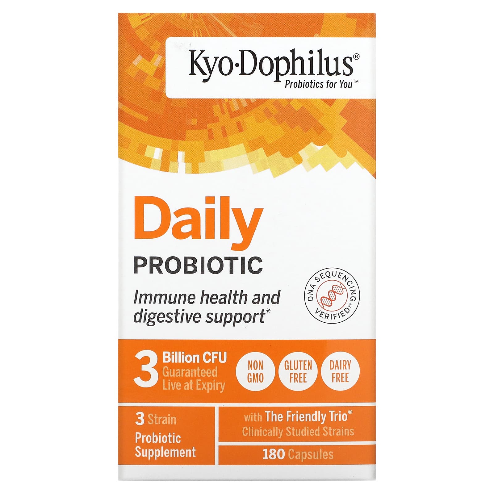 Kyolic Пробиотик «Кио-Дофилус» 180 капсул