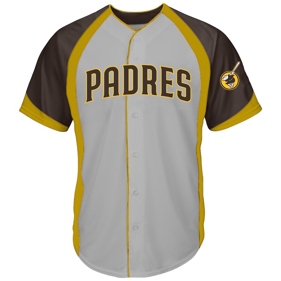 

Джерси Profile San Diego Padres, серый