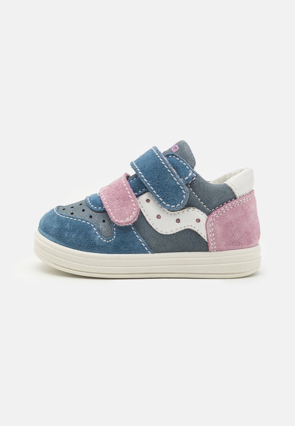

Обувь для ходьбы First Primigi, цвет jeans/pink/navy