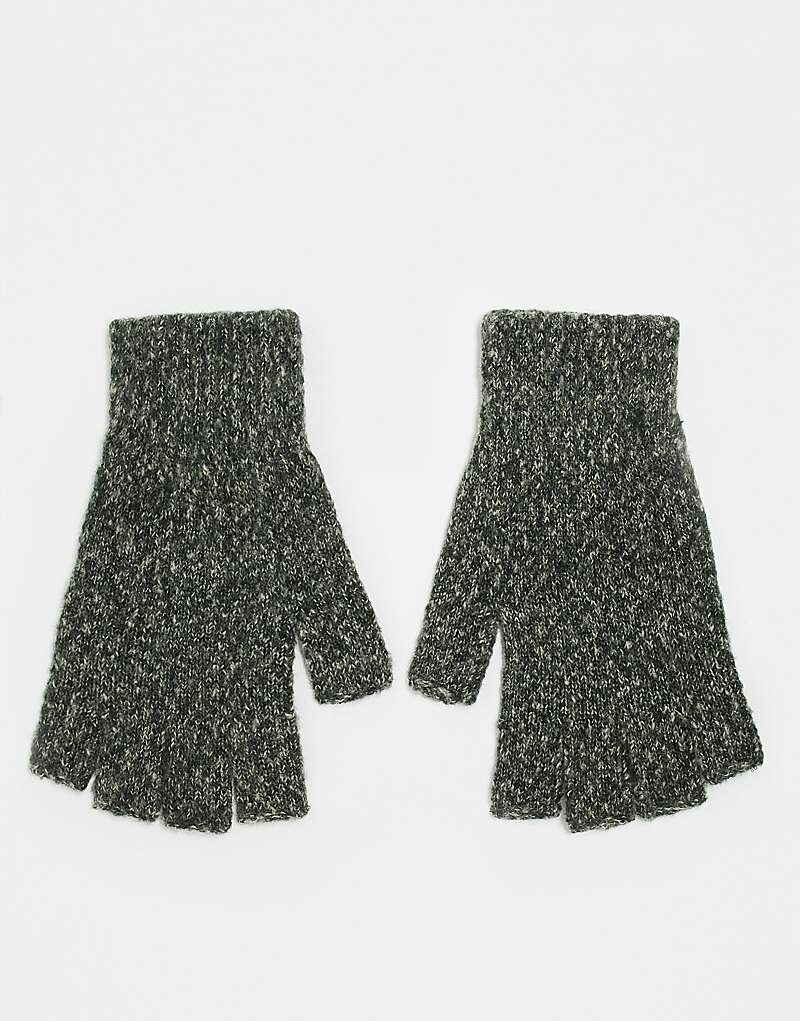

Зелёные перчатки без пальцев ASOS DESIGN