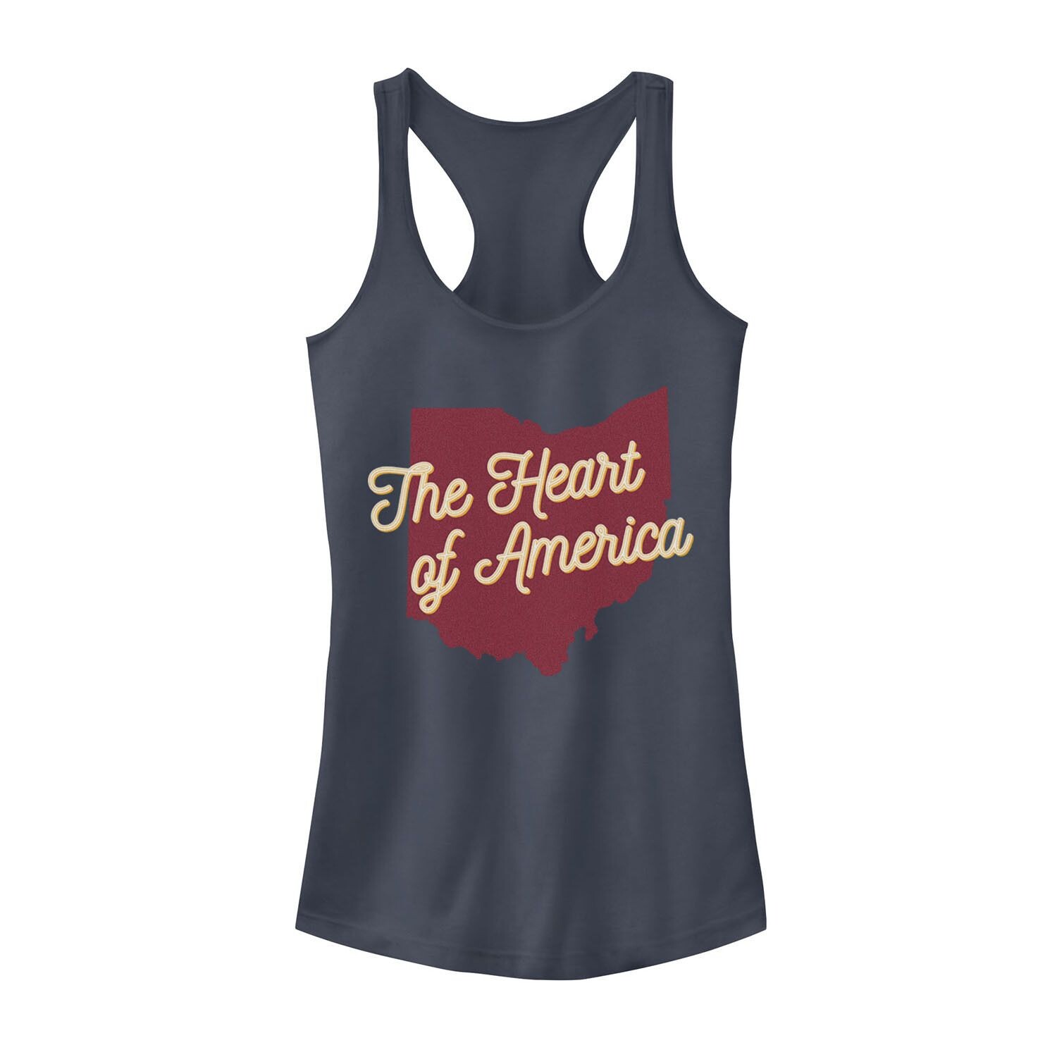 

Юниорский бак Fifth Sun The Heart Of America State Graphic Tank