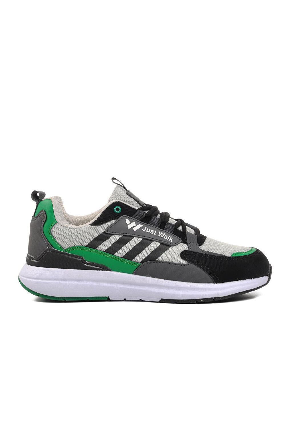 Мужские кроссовки Medel Ice-черно-зеленые на шнуровке Walkway сибртех 61477 черно зеленый