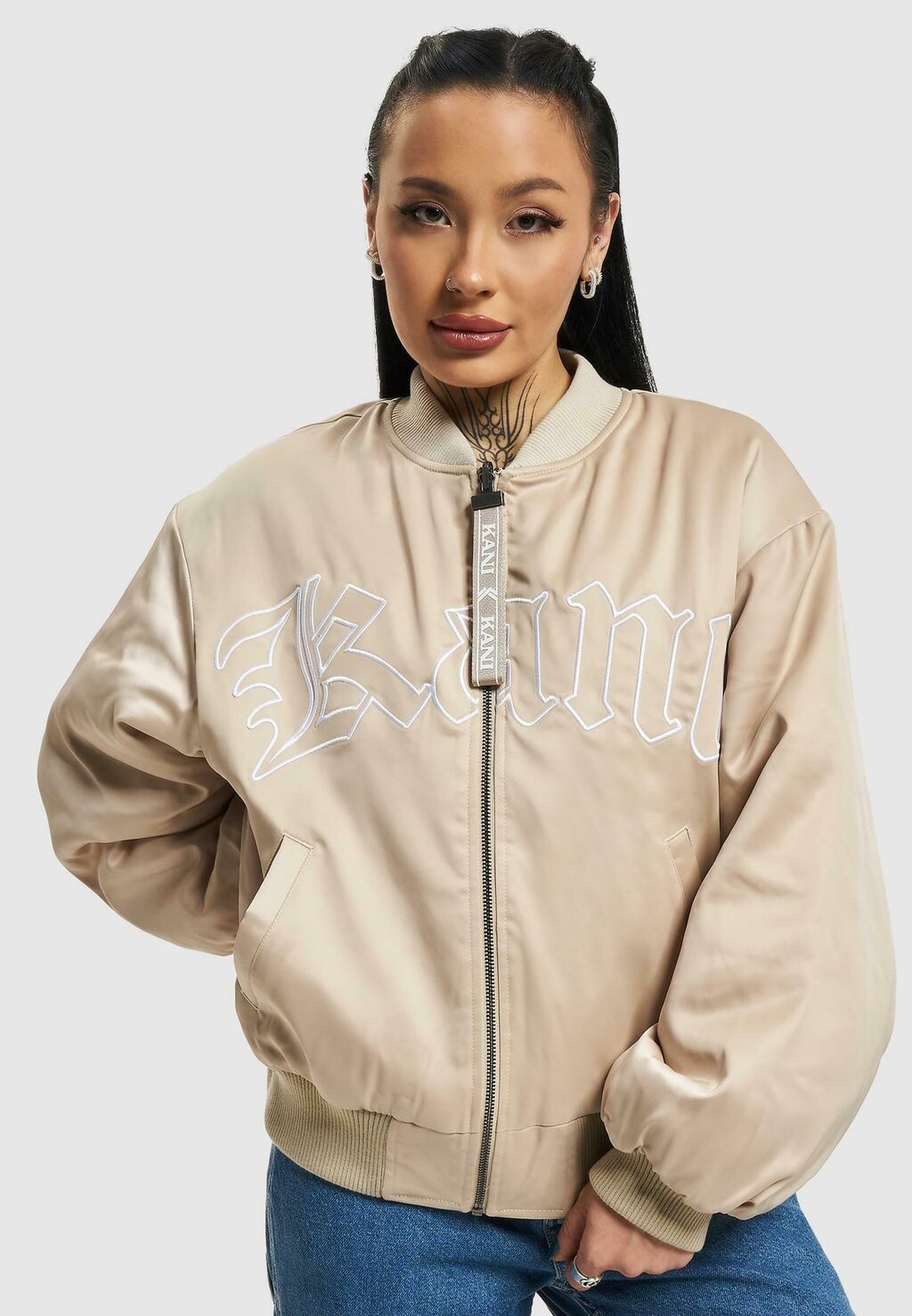 

Ветровка Karl Kani SIGNATURE REVERSIBLE, цвет light sand