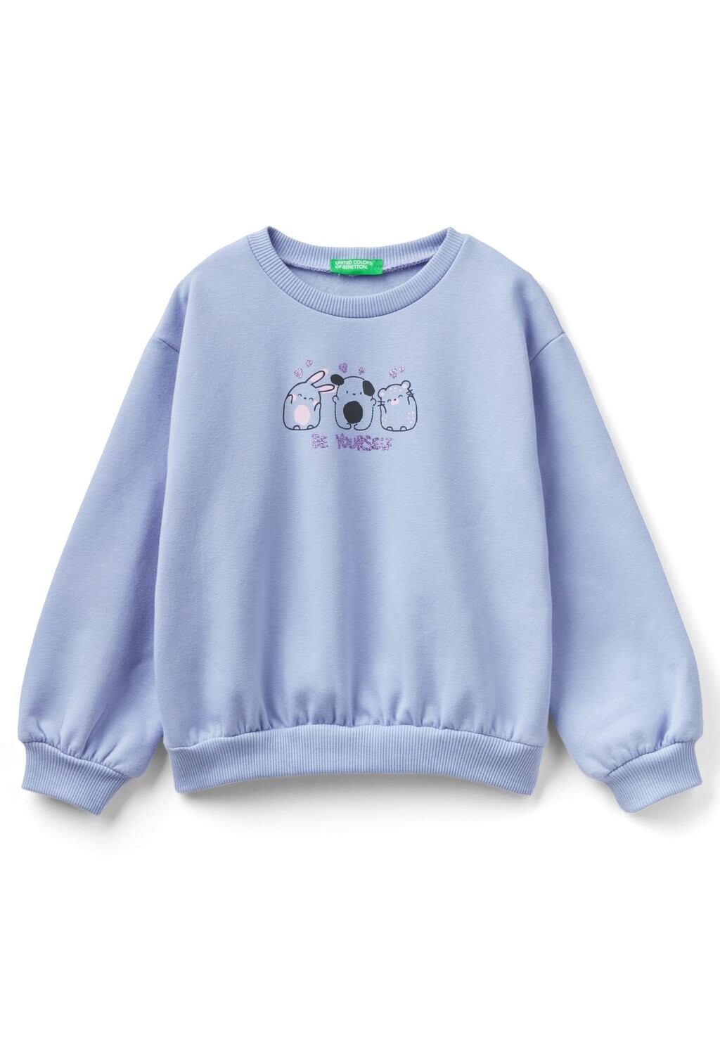 

Толстовка United Colors of Benetton, фиолетовый