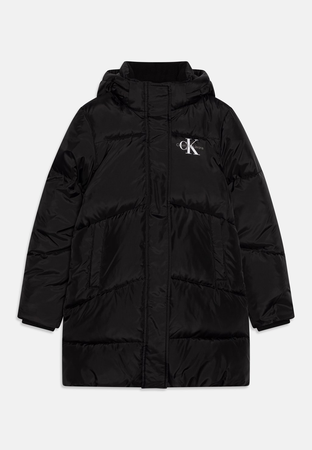 Зимнее пальто LONG PUFFER COAT Calvin Klein Jeans, цвет black