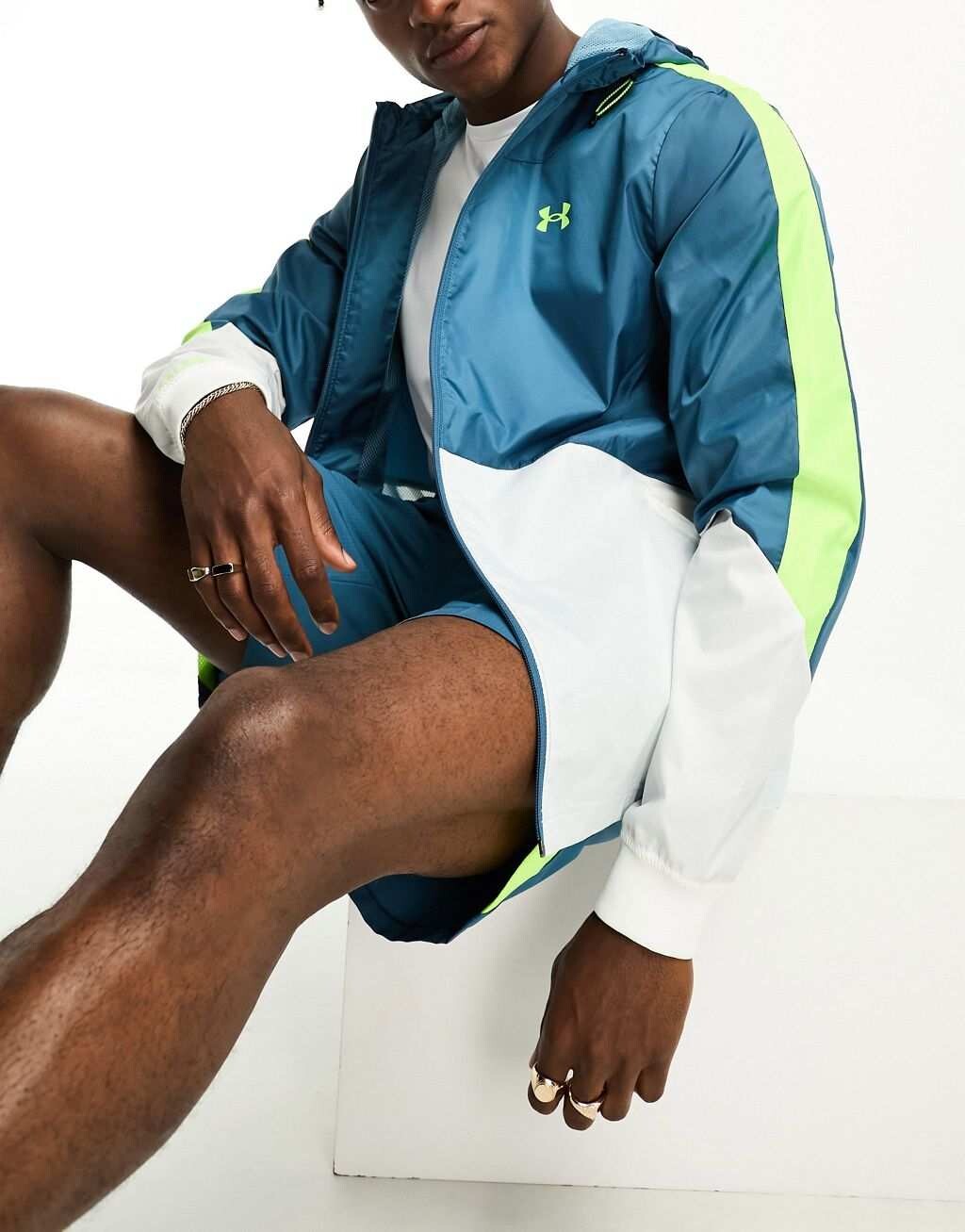 

Синяя ветровка Under Armour Legacy, Синий