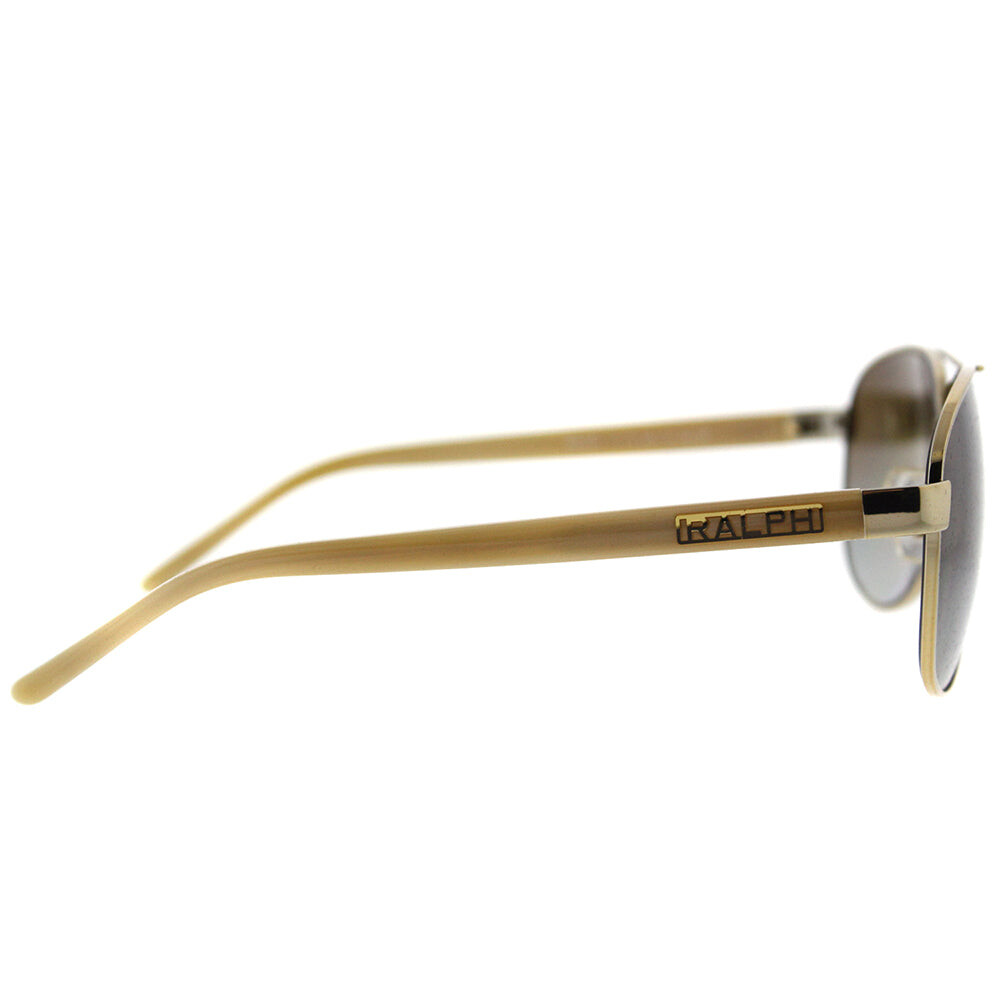 

Мужские солнцезащитные очки-авиаторы Ralph by Ralph Lauren RA 4004 101/T5, цвет Gold/Cream