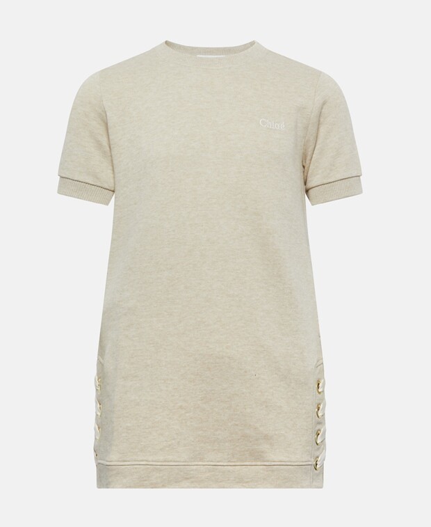 

Вязанное платье Chloé, бежевый