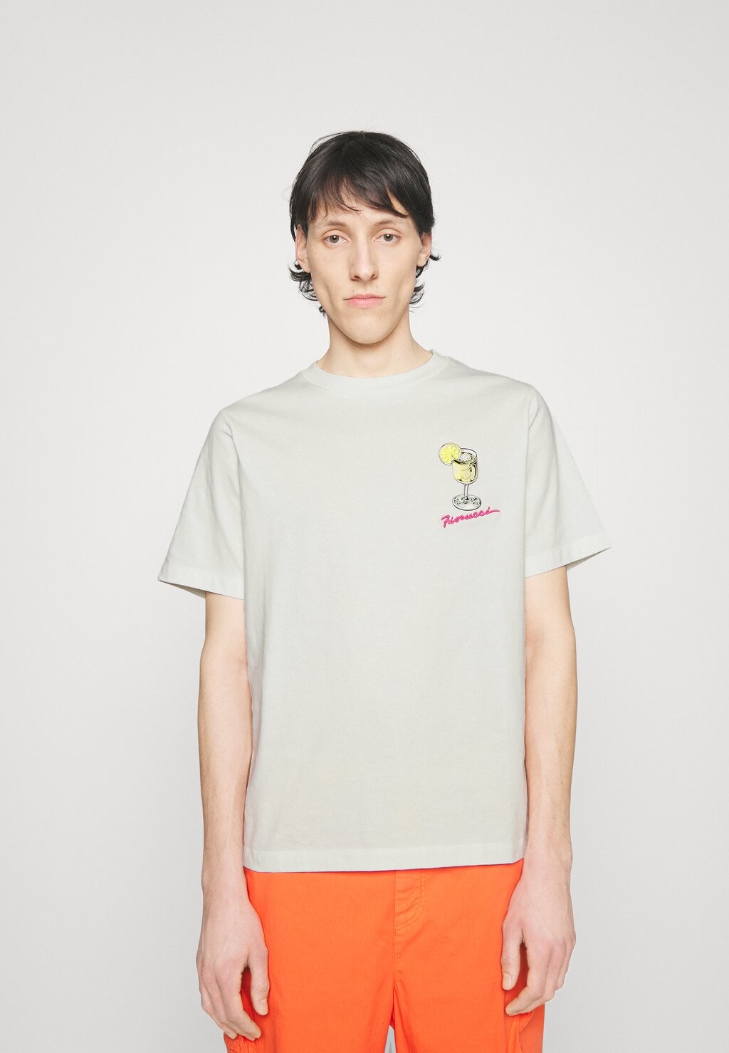 

Футболка с принтом Fiorucci, белый