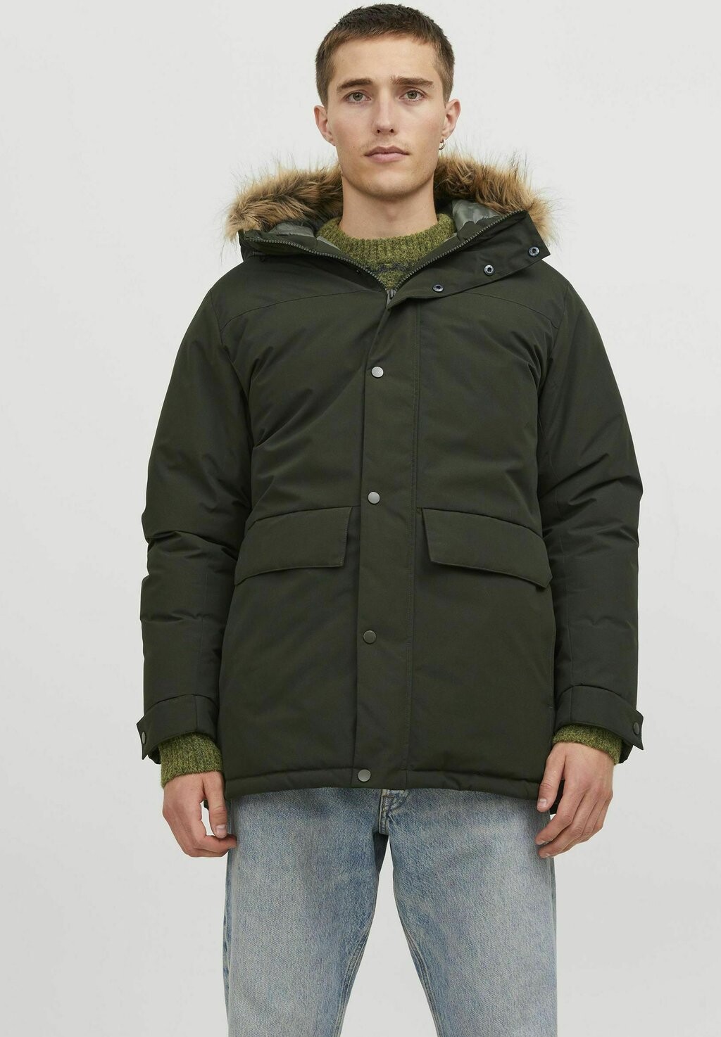 

Зимнее пальто Jack & Jones JJCHAMP JACKET, цвет rosin