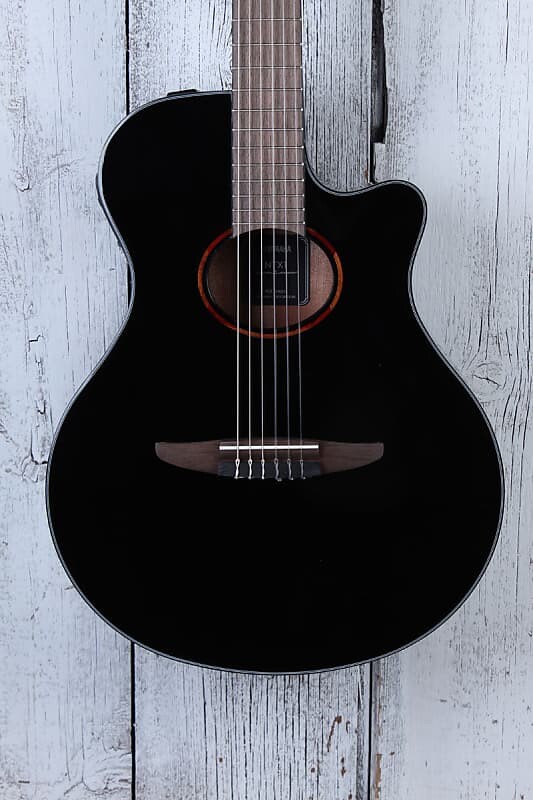 

Акустическая гитара Yamaha NTX1 Nylon String Thinline Classical Acoustic Electric Guitar Black