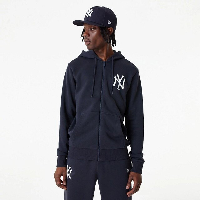 

Толстовка New Era MLB Essentials New York Yankees Full Zip, синий