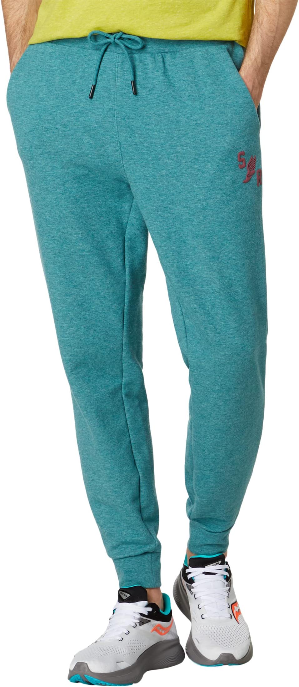 

Брюки Rested Sweatpants Saucony, цвет North Atlantic Heather Graphic