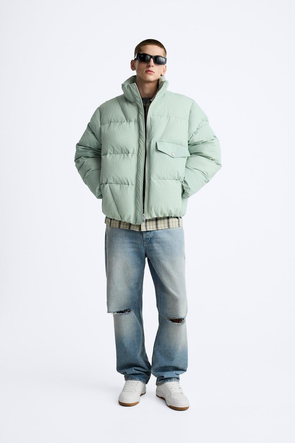 

Многочастные кроссовки ZARA, белый