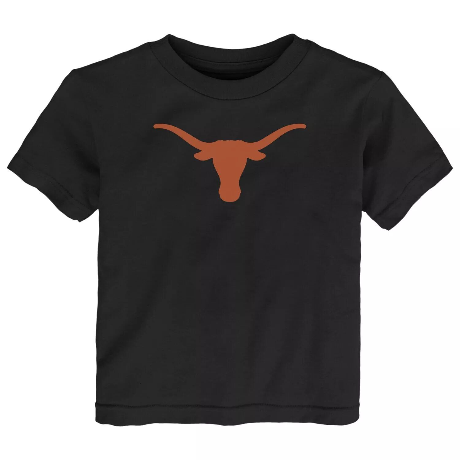 

Черная футболка с логотипом Texas Longhorns для малышей Outerstuff