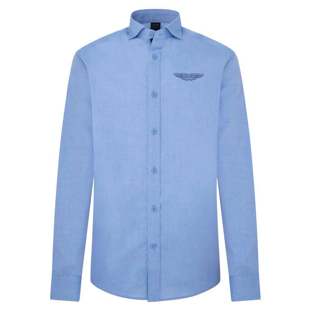 

Рубашка с длинным рукавом Hackett Amr Pitlane Shirt, синий