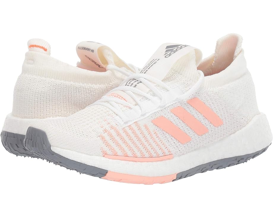 Кроссовки Adidas PulseBOOST HD, цвет Core White/Glow Pink/Orchid Tint 1