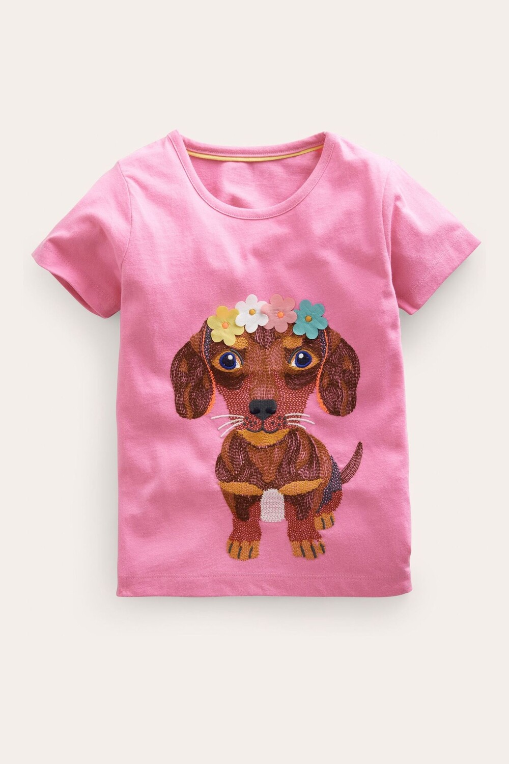 

Футболка с логотипом Superstitch Boden, розовый