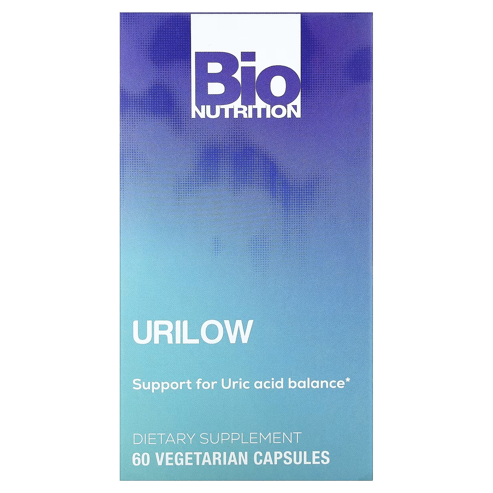 Пищевая добавка Bio Nutrition Urilow, 60 капсул пищевая добавка zhou nutrition iron beard 60 капсул