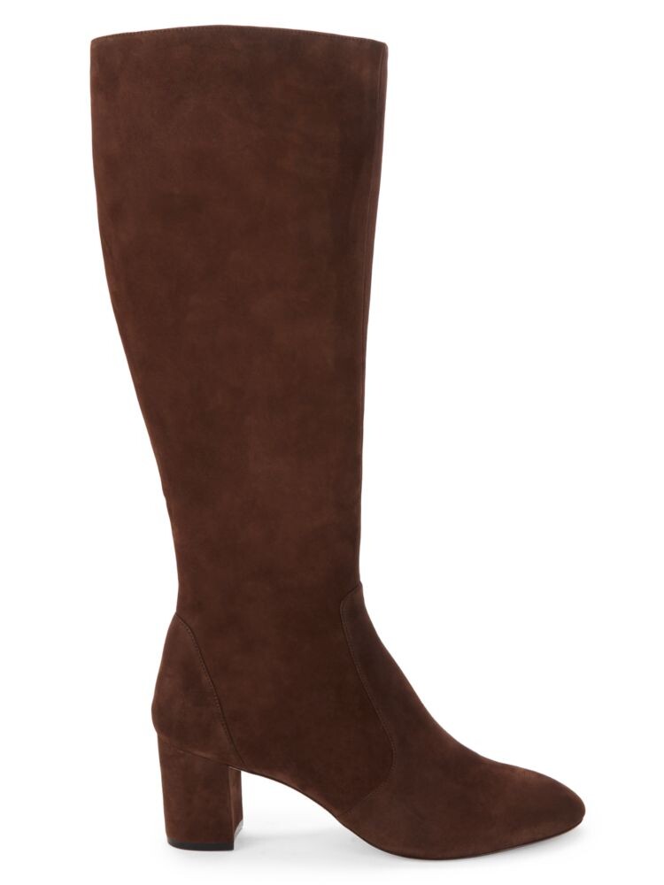 

Юлиана Замшевые Сапоги до Колена Stuart Weitzman, цвет Walnut