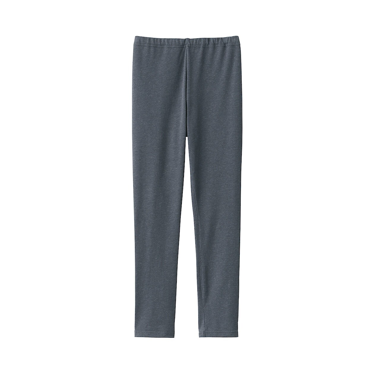 

Теплые хлопковые леггинсы (детские) MUJI, темно-серый