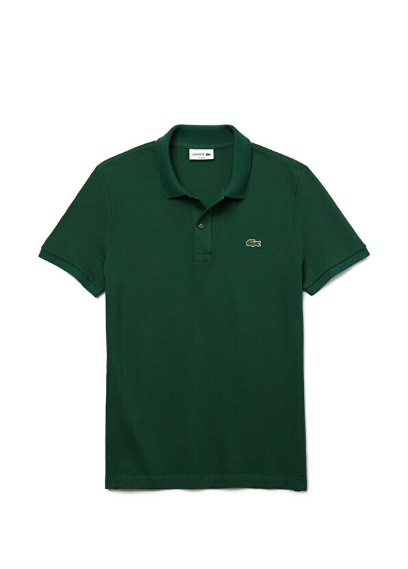

Зеленая мужская футболка-поло slim fit l.12.12 Lacoste, Зеленый