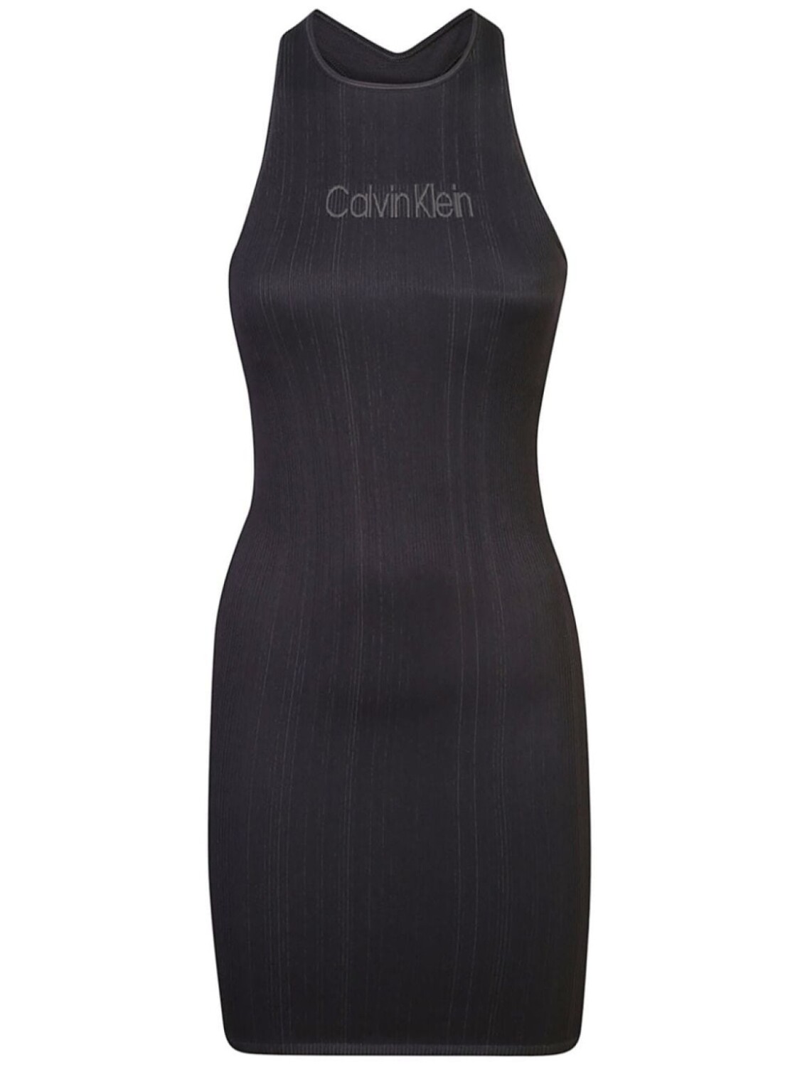 

Платье с логотипом Calvin Klein, черный